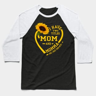 Momma Baseball T-Shirt